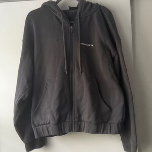 Alphalete  zip Hoodie medium B04